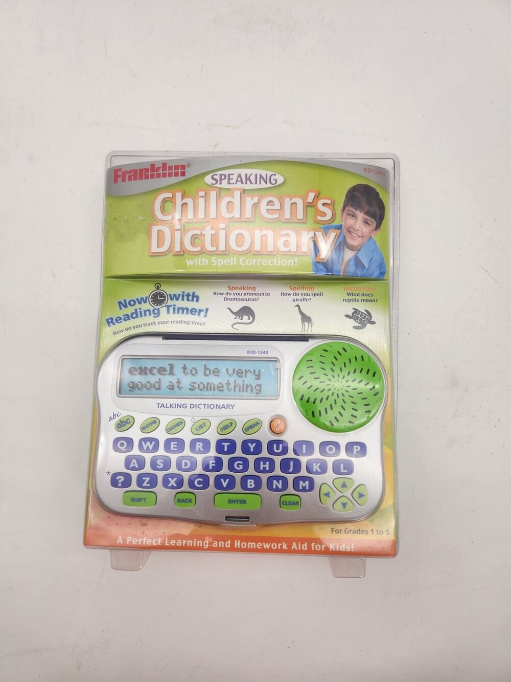 Franklin Speaking Childrenโs Dictionary Spell Correction NIB